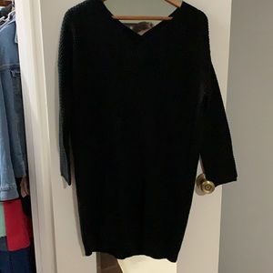 Waffle Knit Sweater Tunic / Dress S